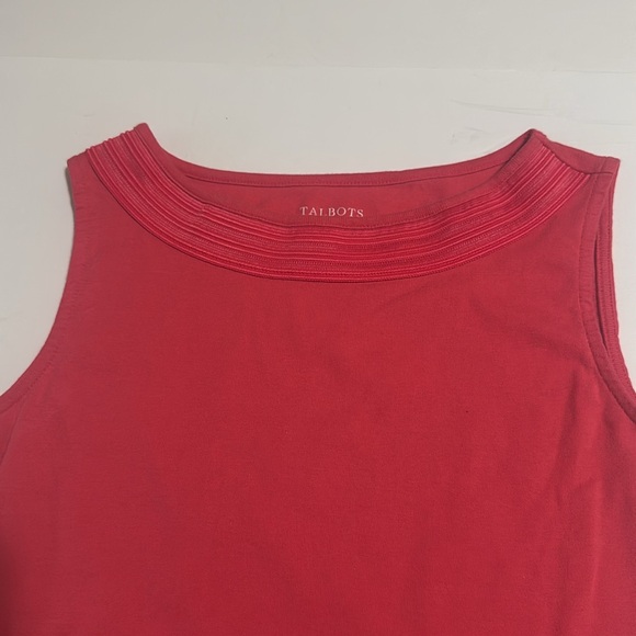 Women’s Pink Talbots Sleeveless Shirt - Picture 2 of 3